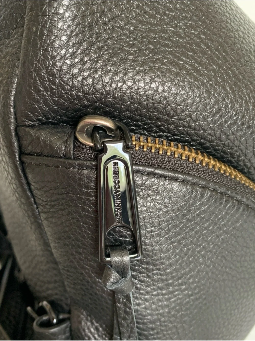 NWT Rebecca Minkoff Convertible Mini Julian Leather Backpack Black